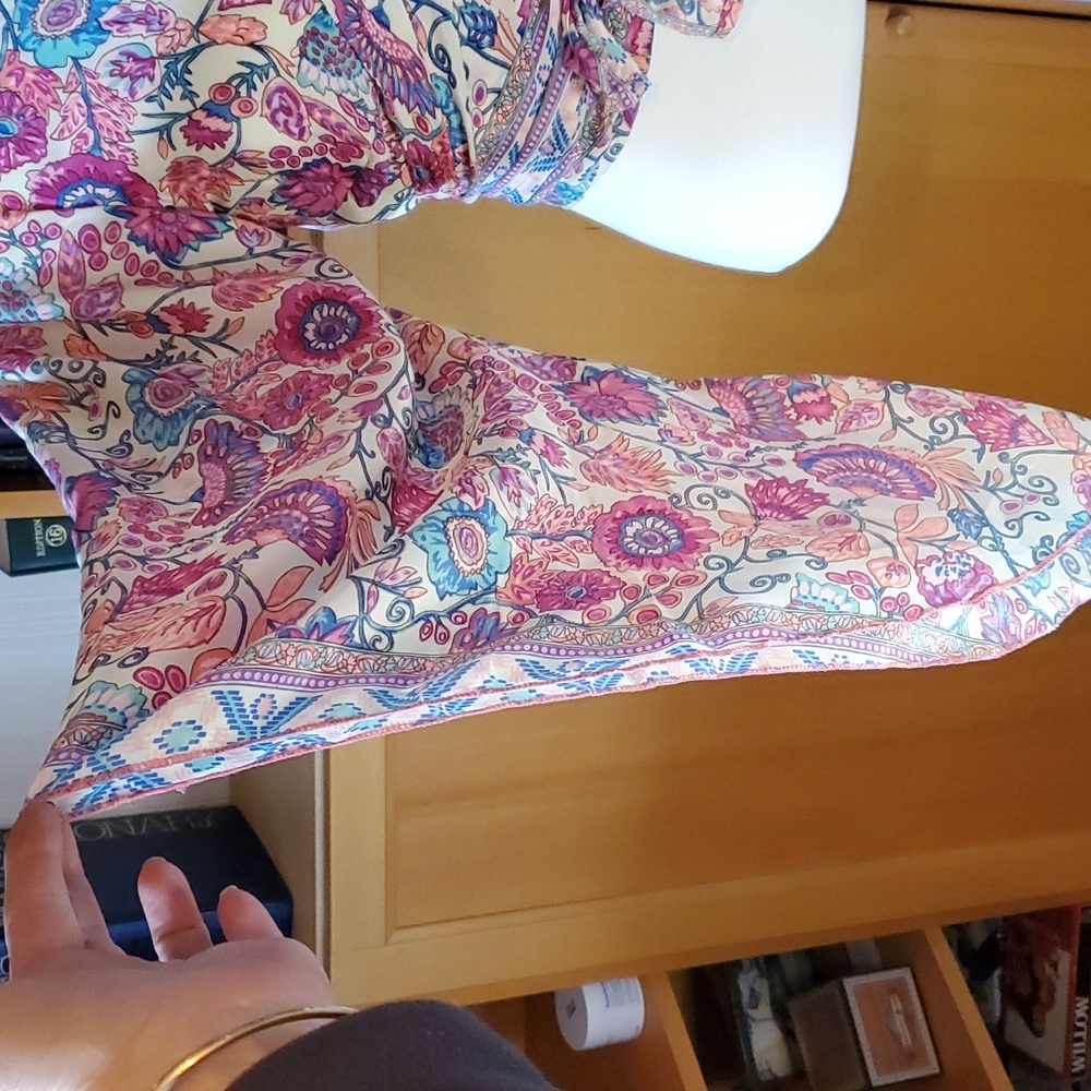 Boho wrap top - Picture 3 of 7